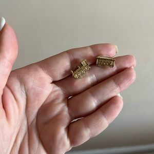 Kate Spade All Aboard Train Stud Earrings